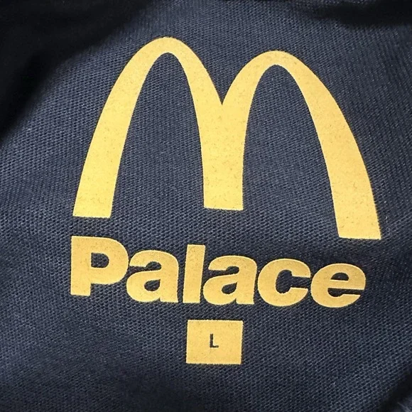 Adult Unisex Size‎ Large McDonald's Palace T-Shirt Arch Graphic Black Skateboard - Picture 3 of 5